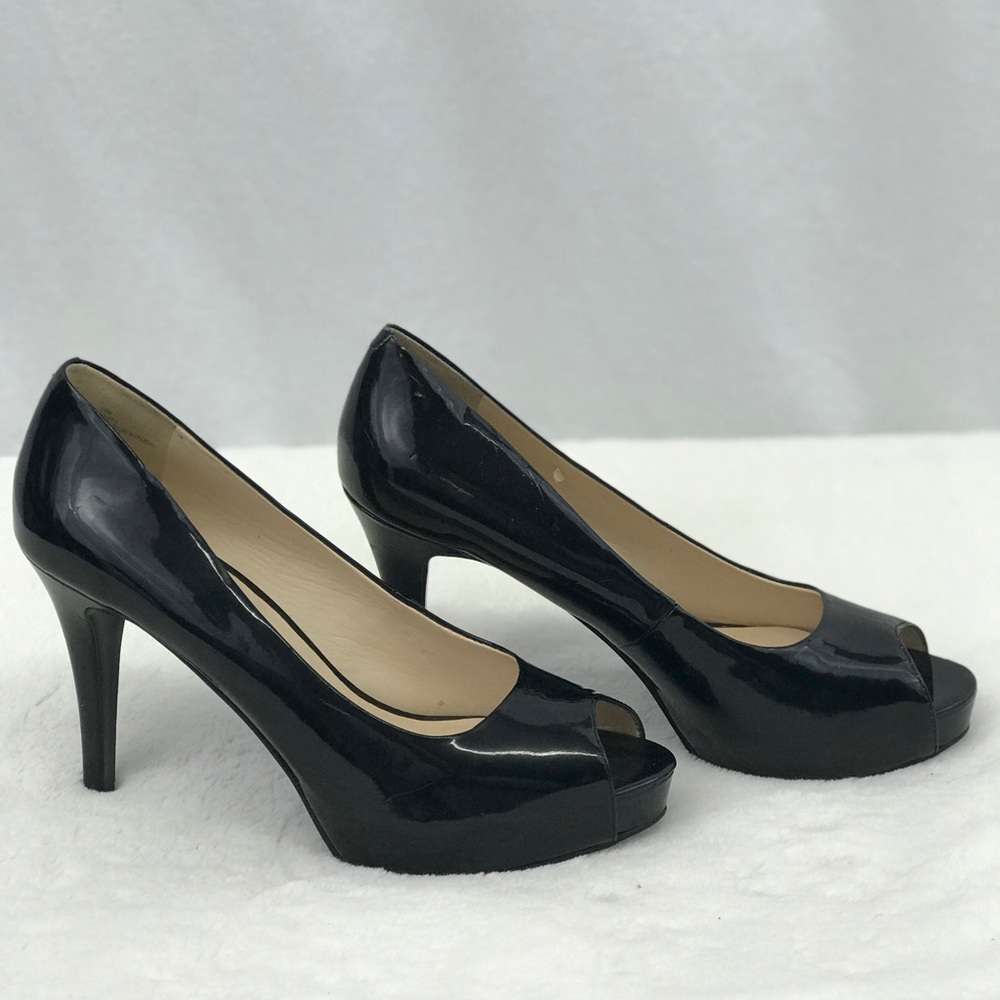 Nine West Women Canya Black Pumps - Picture 1 of 4